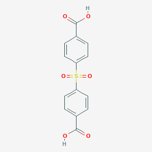 molecular formula C14H10O6S B119912 4,4'-Sulfonyldibenzoic acid CAS No. 2449-35-6