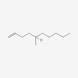 molecular formula C11H22 B1199125 5-甲基癸-1-烯 