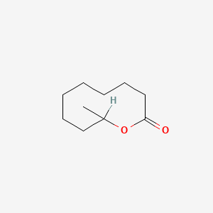 molecular formula C10H18O2 B1199126 10-Methyloxecan-2-one CAS No. 65371-24-6