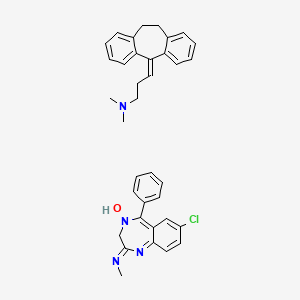 molecular formula C36H37ClN4O B1199155 Limbritol CAS No. 51248-68-1