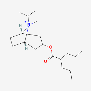 molecular formula C19H36NO2+ B1199161 Sintropium CAS No. 768313-41-3
