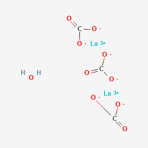molecular formula C3H2La2O10 B1199162 Lanthanum carbonate hydrate CAS No. 54451-24-0
