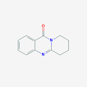 molecular formula C12H12N2O B1199183 8,9-Dihydro-6H-pyrido[2,1-b]quinazolin-11(7H)-one CAS No. 2446-62-0