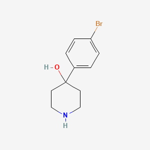 molecular formula C11H14BrNO B1199205 4-(4-Bromophenyl)-4-hydroxypiperidine CAS No. 57988-58-6