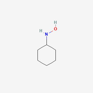 molecular formula C6H13NO B1199206 N-Cyclohexylhydroxylamine CAS No. 2211-64-5