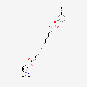 molecular formula C32H52N4O4+2 B1199210 Demecarium CAS No. 16505-84-3