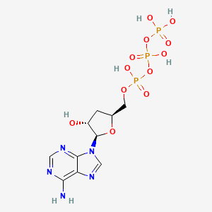 molecular formula C10H16N5O12P3 B1199211 虫草素三磷酸 CAS No. 73-04-1