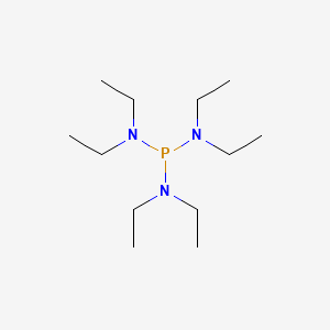 molecular formula C12H30N3P B1199214 三(二乙基氨基)膦 CAS No. 2283-11-6