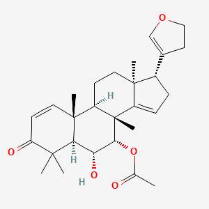 molecular formula C28H38O5 B1199220 22,23-Dihydronimocinol 