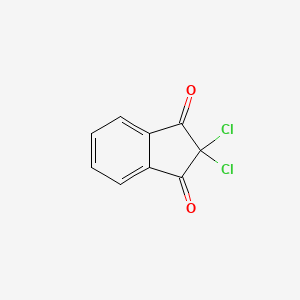 molecular formula C9H4Cl2O2 B11992283 2,2-Dichloroindene-1,3-dione CAS No. 32974-80-4
