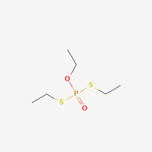 molecular formula C6H15O2PS2 B1199233 O,S,S-Triethyl phosphorodithioate CAS No. 2404-78-6