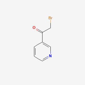 molecular formula C7H6BrNO B1199235 3-(2-溴乙酰)吡啶 CAS No. 6221-12-1