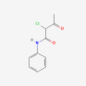 2-Chloro-3-oxo-n-phenylbutanamide