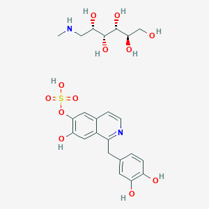 Meglumine papaveroline 6'-sulfonate