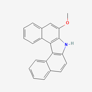 6-Methoxy-7H-dibenzo(c,g)carbazole