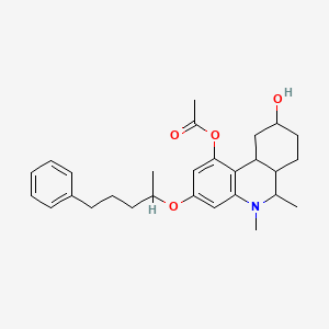 molecular formula C28H37NO4 B1199281 N-Methylnantradol CAS No. 78513-74-3