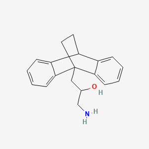 molecular formula C19H21NO B1199284 Desmethyllevoprotiline CAS No. 38990-54-4