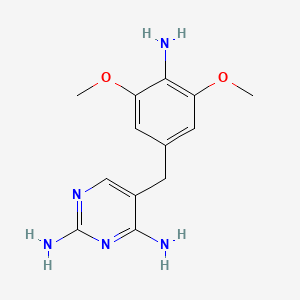 molecular formula C13H17N5O2 B1199285 Aditeren CAS No. 56066-19-4