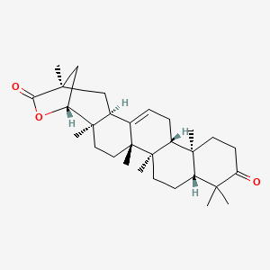 molecular formula C30H44O3 B1199286 Wilforlide B CAS No. 84104-70-1