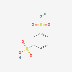 molecular formula C6H6O6S2 B1199292 1,3-苯二磺酸 CAS No. 98-48-6