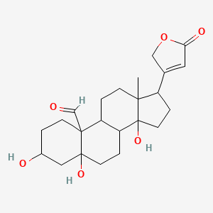 molecular formula C23H32O6 B1199297 strophanthidin 