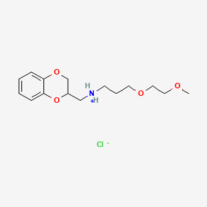 N-(3-(2-Methoxyethoxy)propyl)-1,4-benzodioxan-2-methylamine hydrochloride
