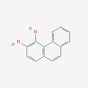 B1199322 Phenanthrene-3,4-diol CAS No. 478-71-7