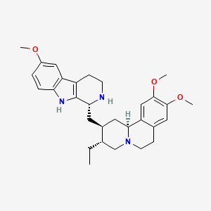 molecular formula C30H39N3O3 B1199329 O-Methyltubulosine CAS No. 5263-31-0