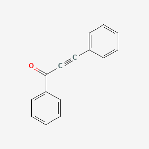 molecular formula C15H10O B1199339 Diphenylpropynone CAS No. 7338-94-5
