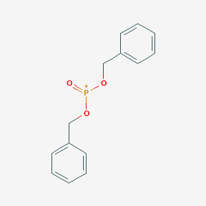 molecular formula C14H14O3P+ B119935 Dibenzyl phosphonate CAS No. 17176-77-1