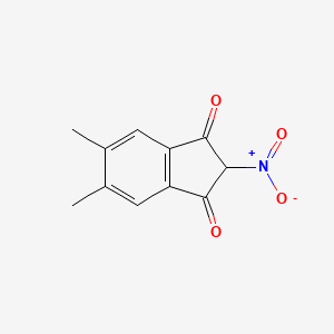 molecular formula C11H9NO4 B1199355 Nivimedone CAS No. 49561-92-4