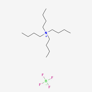 molecular formula C16H36BF4N B1199356 四丁基铵四氟硼酸盐 CAS No. 429-42-5