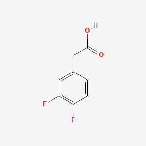 molecular formula C8H6F2O2 B1199359 3,4-Difluorophenylacetic acid CAS No. 658-93-5