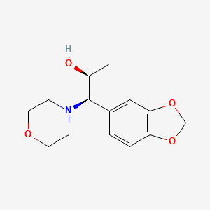 molecular formula C14H19NO4 B1199361 Filenadol CAS No. 78168-92-0