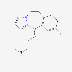 3-(9-Chloro-5,6-dihydro-11H-pyrrolo[2,1-b][3]benzazepin-11-ylidene)-N,N-dimethylpropan-1-amine