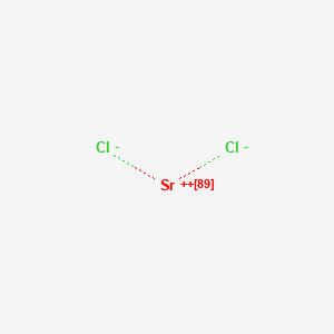 molecular formula Cl2Sr B1199363 Metastron (TN) CAS No. 38270-90-5