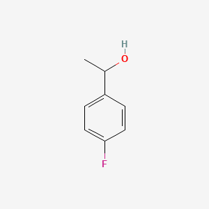 molecular formula C8H9FO B1199365 1-(4-Fluorophenyl)ethanol CAS No. 403-41-8