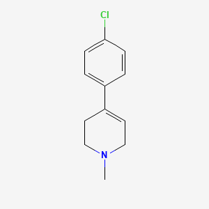 1-Methyl-4-(4-chlorophenyl)-1,2,3,6-tetrahydropyridine