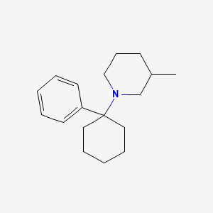 molecular formula C18H27N B1199376 1-(1-Phenylcyclohexyl)-3-methylpiperidine CAS No. 2201-41-4