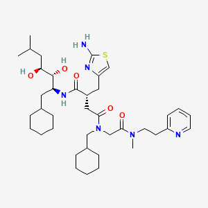 molecular formula C39H62N6O5S B1199387 Bila 2157 BS CAS No. 160937-56-4