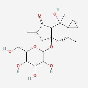 molecular formula C20H30O8 B1199389 Aquilide A CAS No. 88825-03-0