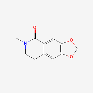 molecular formula C11H11NO3 B1199390 Oxohydrastinine CAS No. 552-29-4
