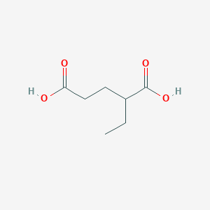 molecular formula C7H12O4 B1199401 2-乙基戊二酸 CAS No. 617-26-5