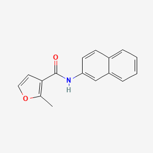 molecular formula C16H13NO2 B1199402 2-methyl-N-(2-naphthalenyl)-3-furancarboxamide 