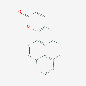 molecular formula C19H10O2 B1199405 10-Oxabenzo[def]chrysen-9-one 