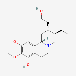 molecular formula C19H29NO4 B1199423 Ankorine CAS No. 13849-54-2