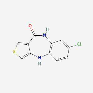 7-Chloro-5,10-dihydrothieno[3,4-b][1,5]benzodiazepin-4-one