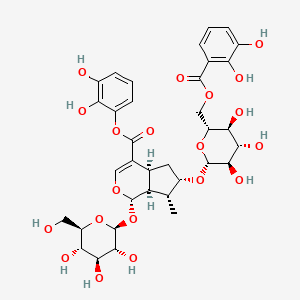 molecular formula C35H42O20 B1199455 Depressoside CAS No. 96935-16-9