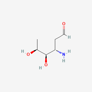 molecular formula C6H13NO3 B1199459 6,6,6-trifluoro-L-acosamine CAS No. 41094-24-0