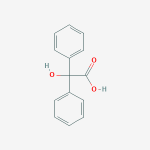 molecular formula C14H12O3 B119946 Benzilic acid CAS No. 76-93-7